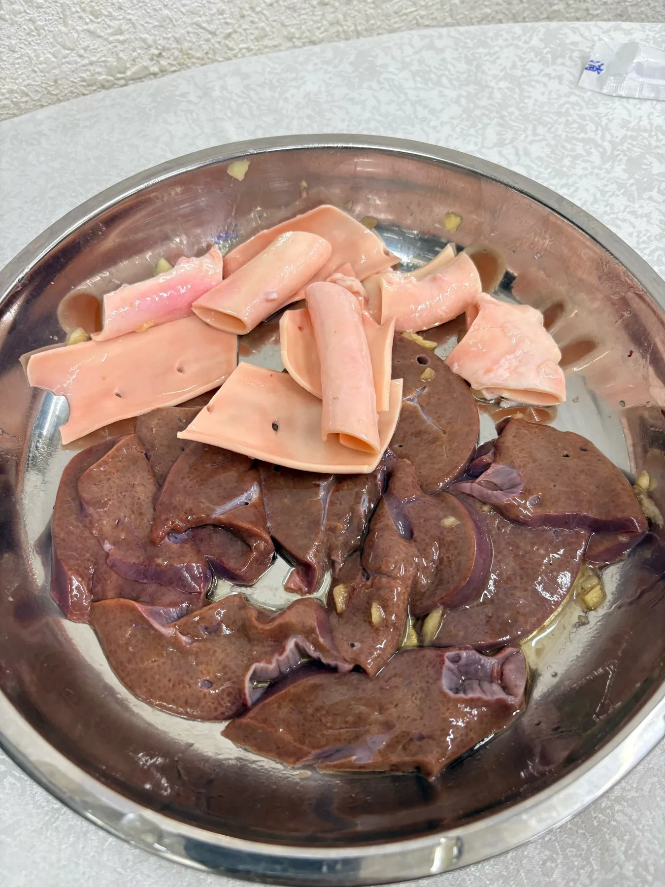 A photograph from the visit to Yinggu Pig Offal Congee