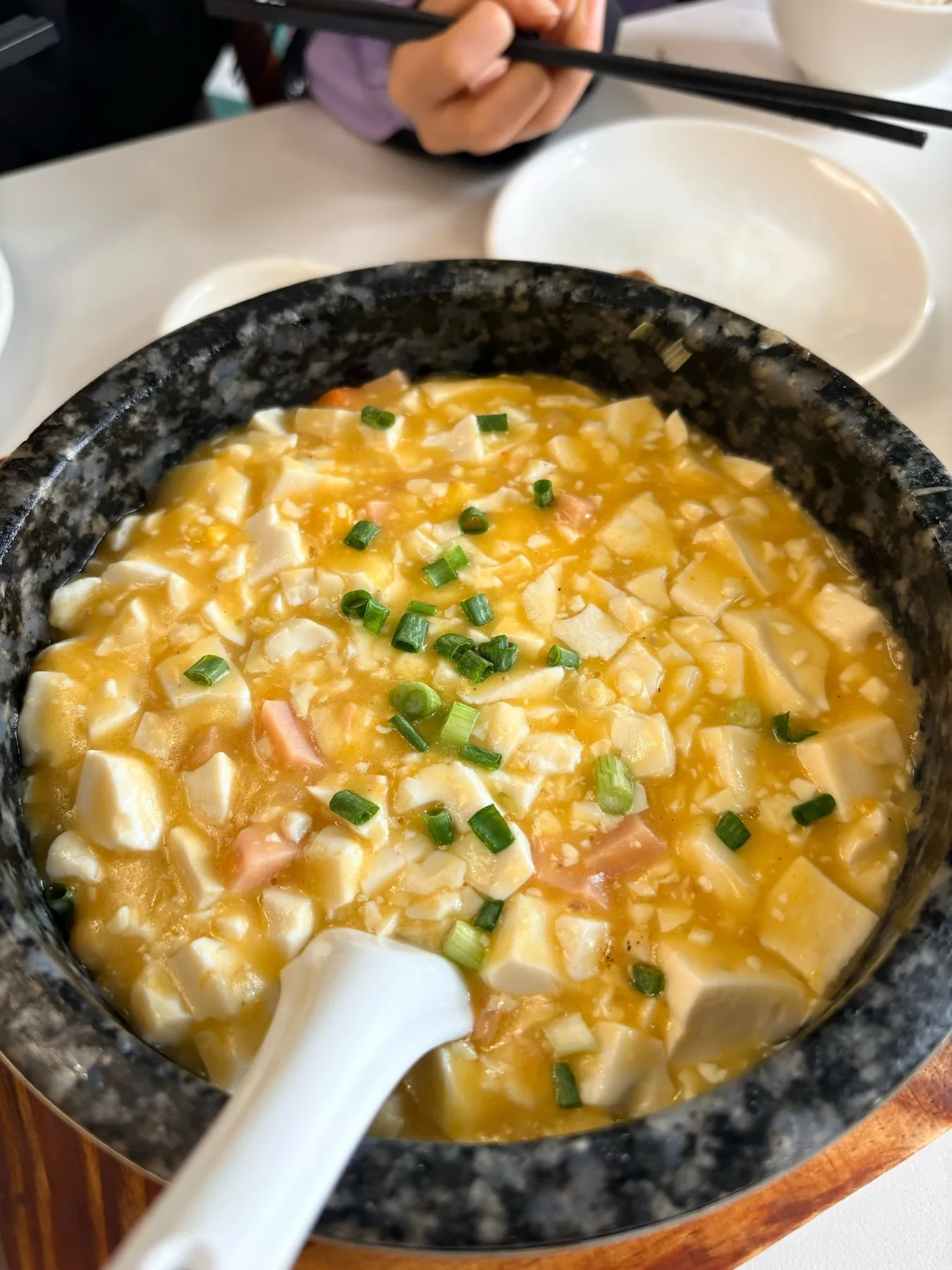 A photograph from the visit to Molly Restaurant (Church Branch)
