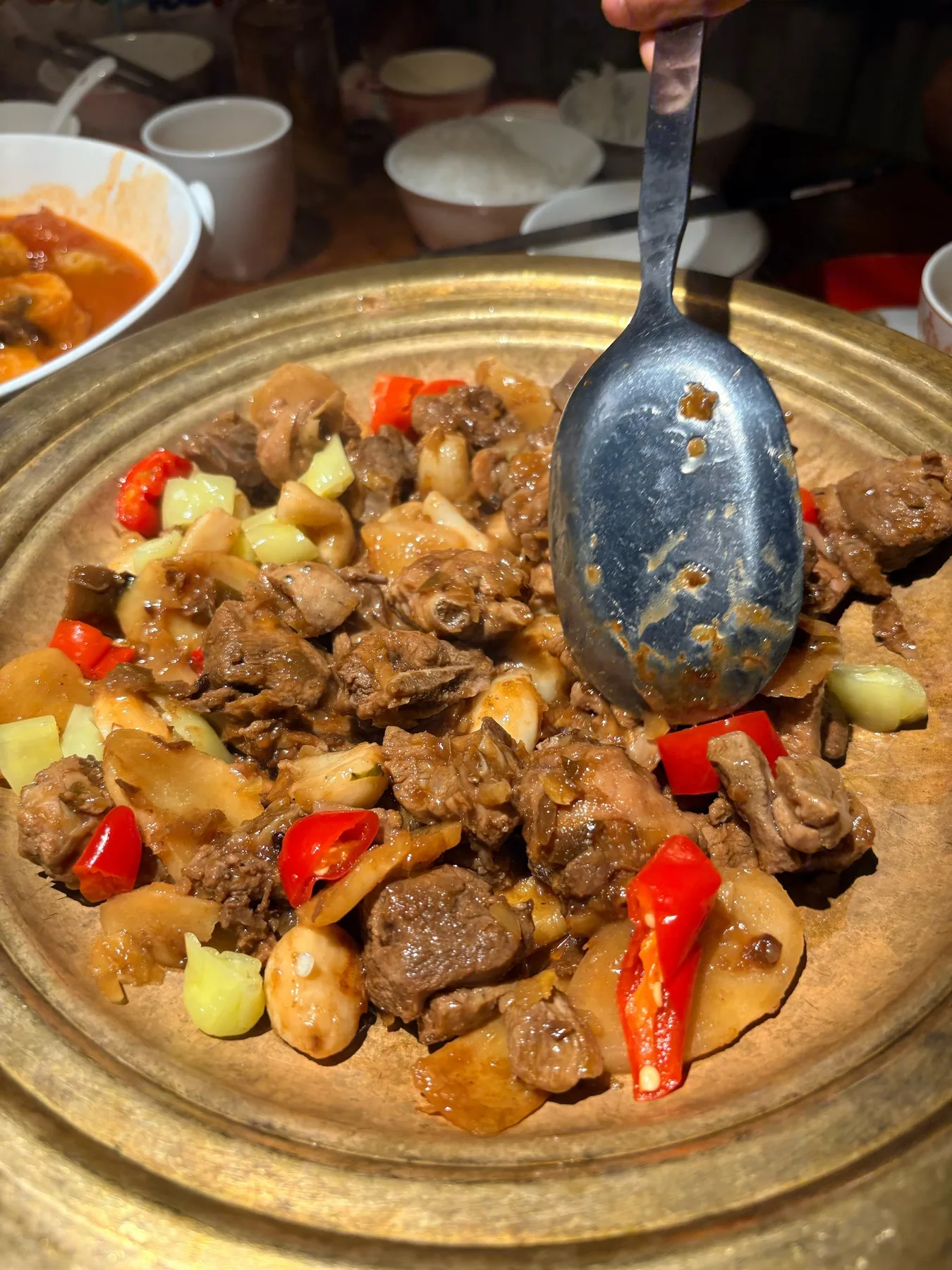 A photograph from the visit to Yao Wang Fu · Guangxi Cuisine (ASEAN Store)