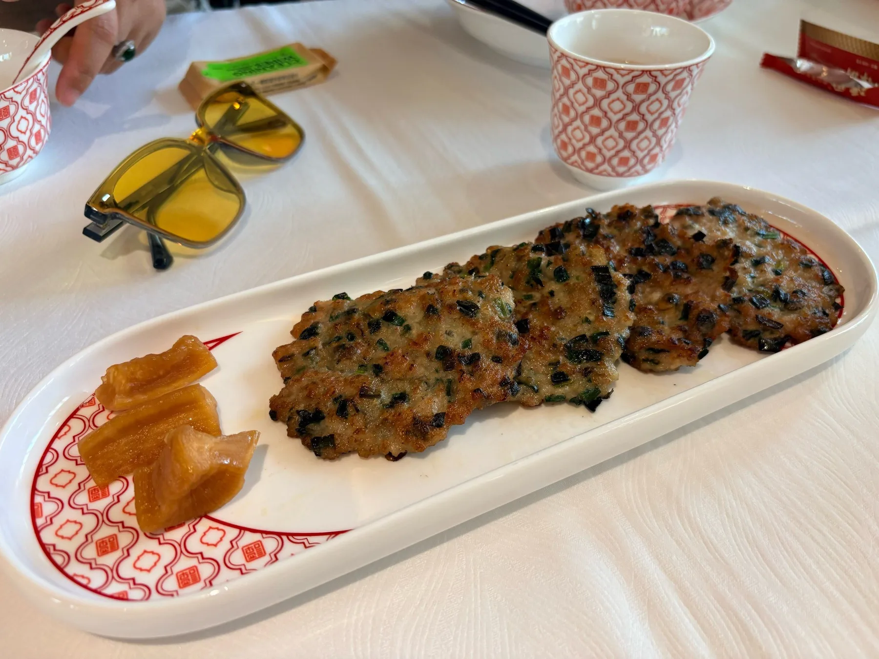 A photograph from the visit to Tanchu Zhongshan Family Cuisine · Pigeon · Crispy Grass Carp (Upperhills Store)