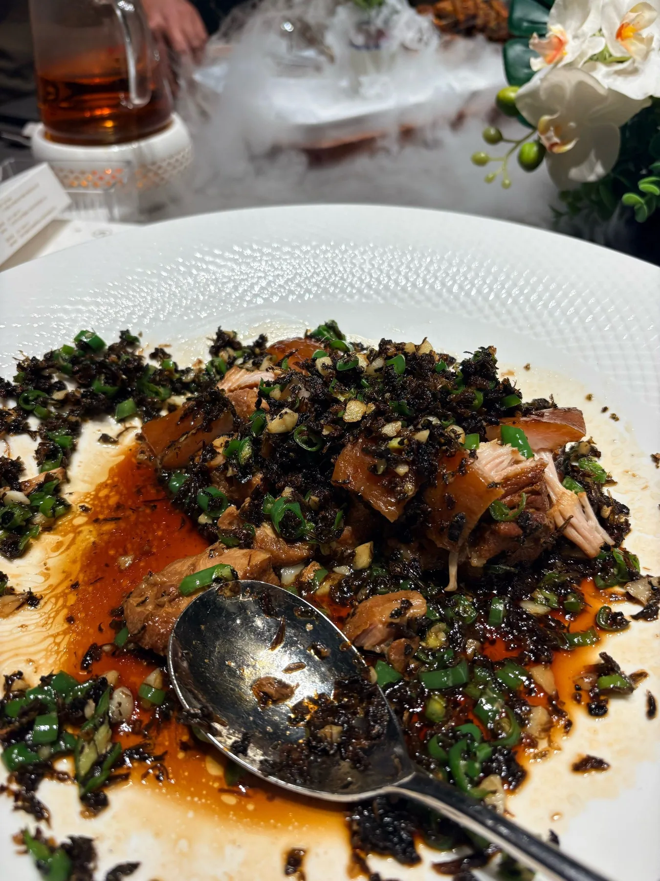 A photograph from the visit to Yuanli Xuncai·Refined Hunan and Cantonese Cuisine (Pingzhou Branch)