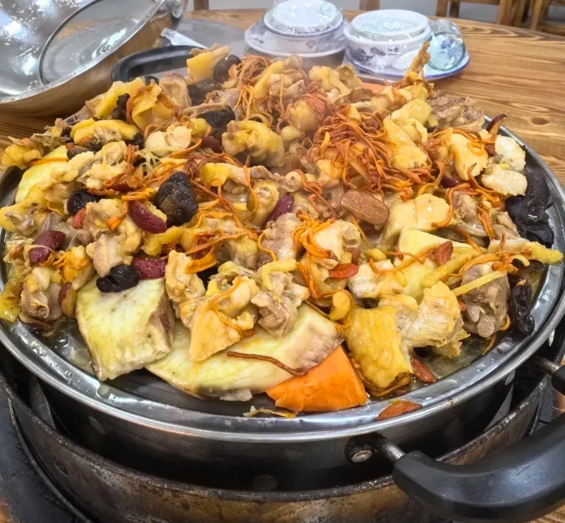 A photograph from the visit to Lafang Private Kitchen