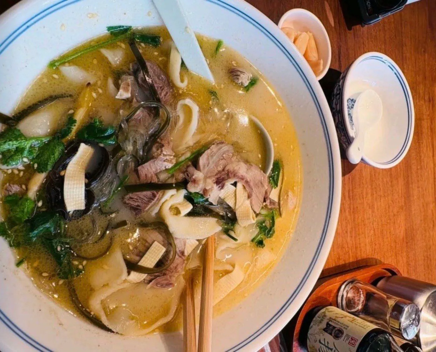 A photograph from the visit to Yulai Yuyou·Henan Braised Noodles (Chunfengli Branch)