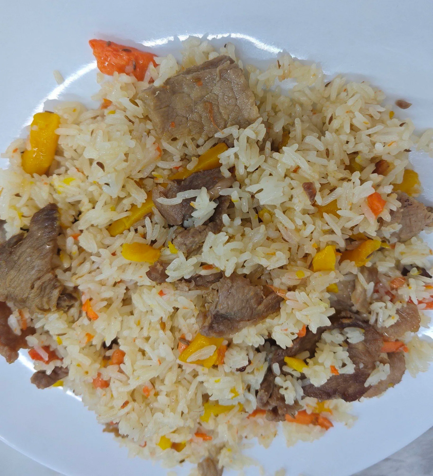 A photograph from the visit to Salande·Xinjiang Halal Cuisine (Ximenkou Branch)