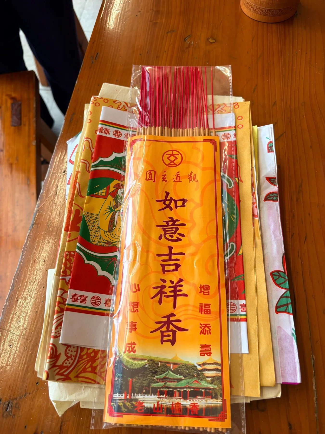 A photograph from the visit to Guangdong Yuanxuan Taoist Temple