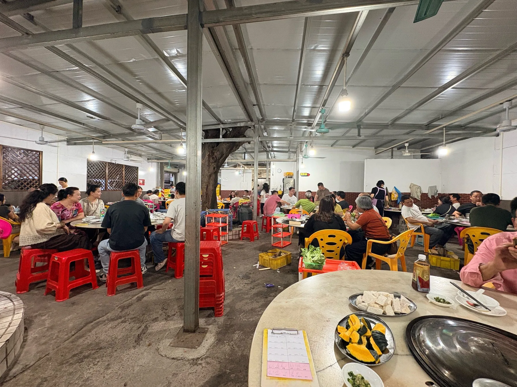 A photograph from the visit to Dajiding Hotpot Cuisine
