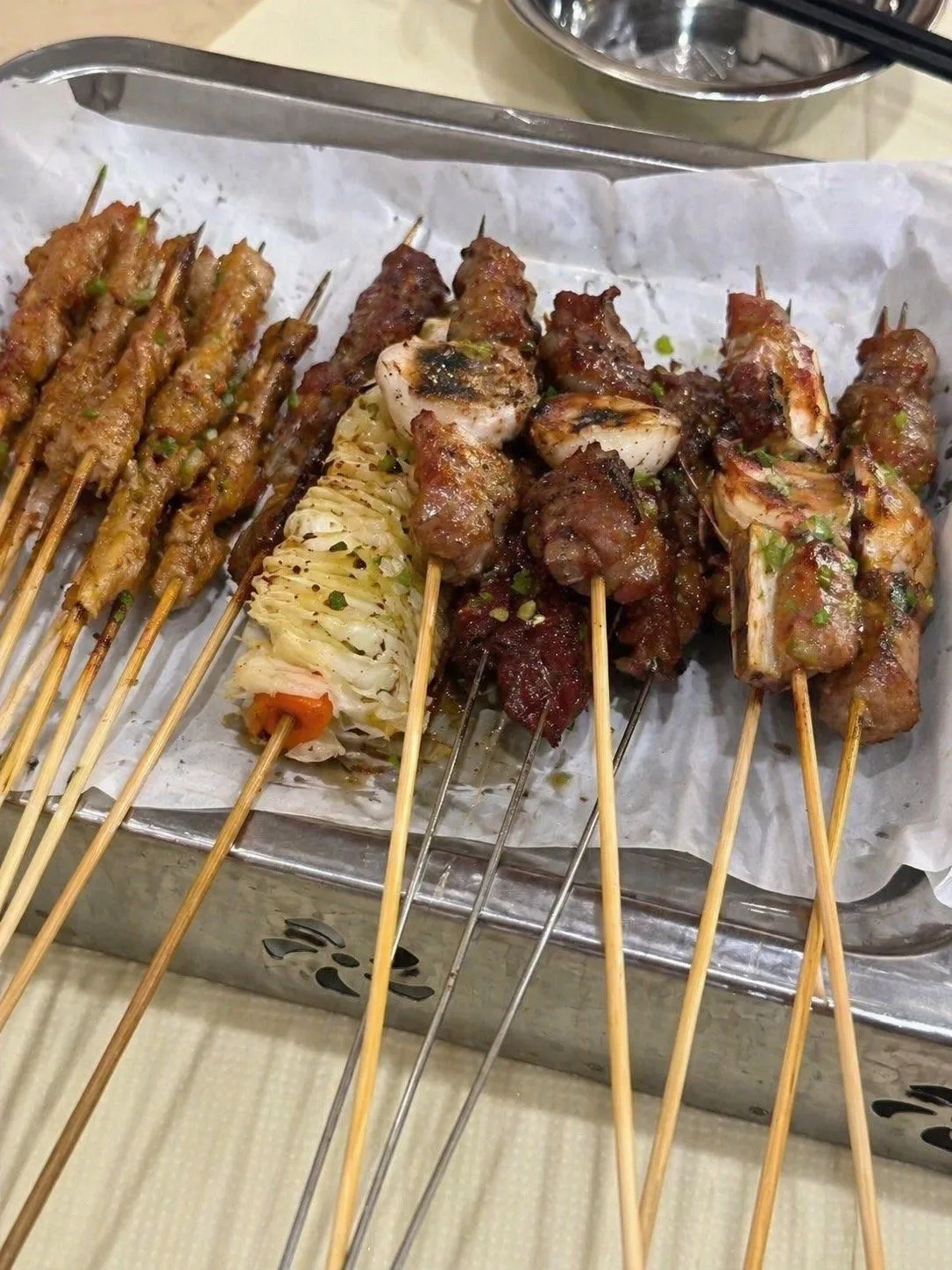 A photograph from the visit to Chuan Xiaobai BBQ (Foshan Shiken Branch)