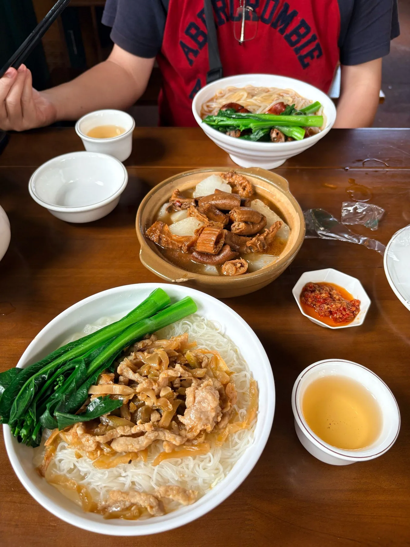 A photograph from the visit to Stage Teahouse Lakeside Restaurant