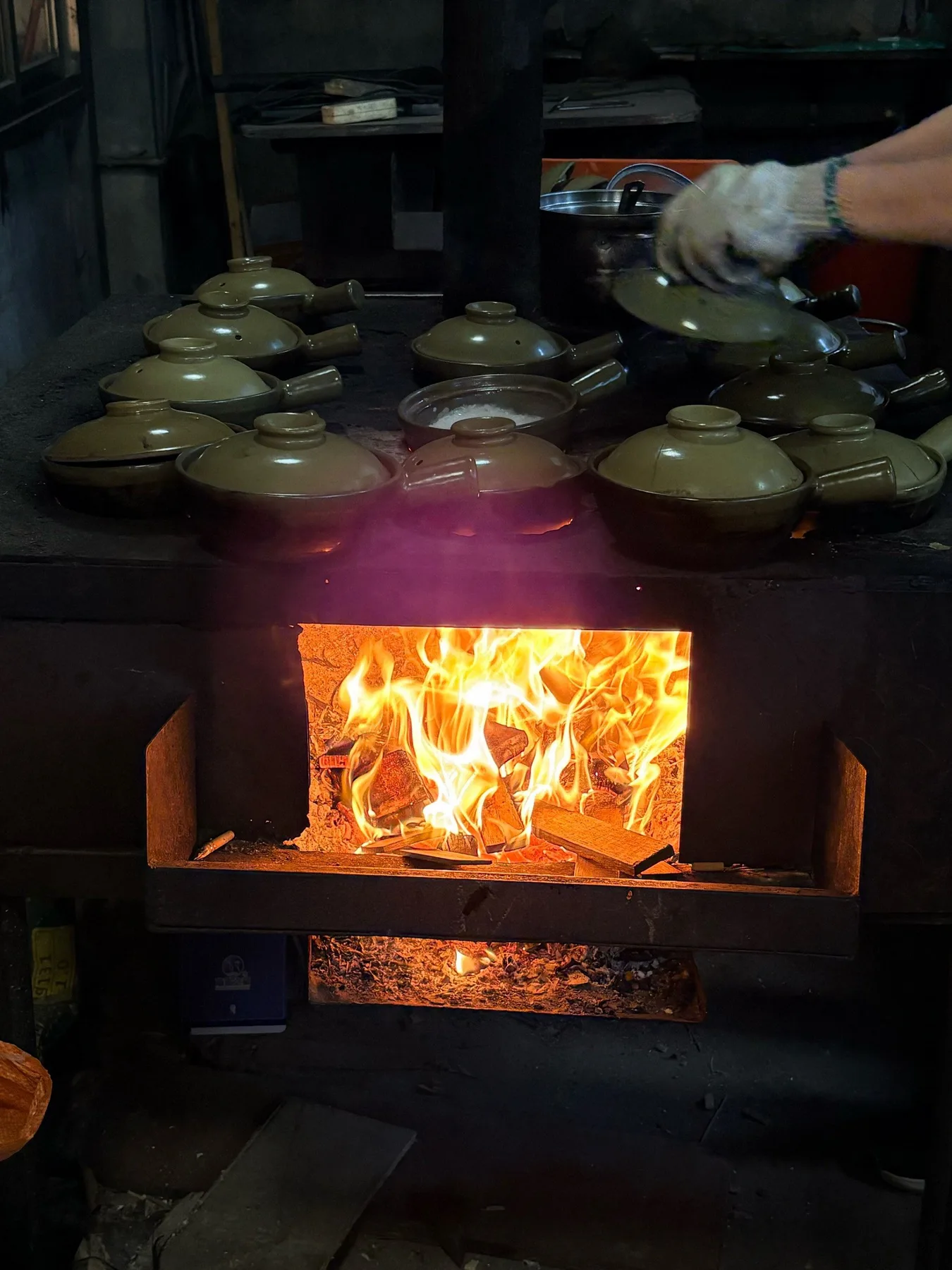 A photograph from the visit to Hanji Gourmet House