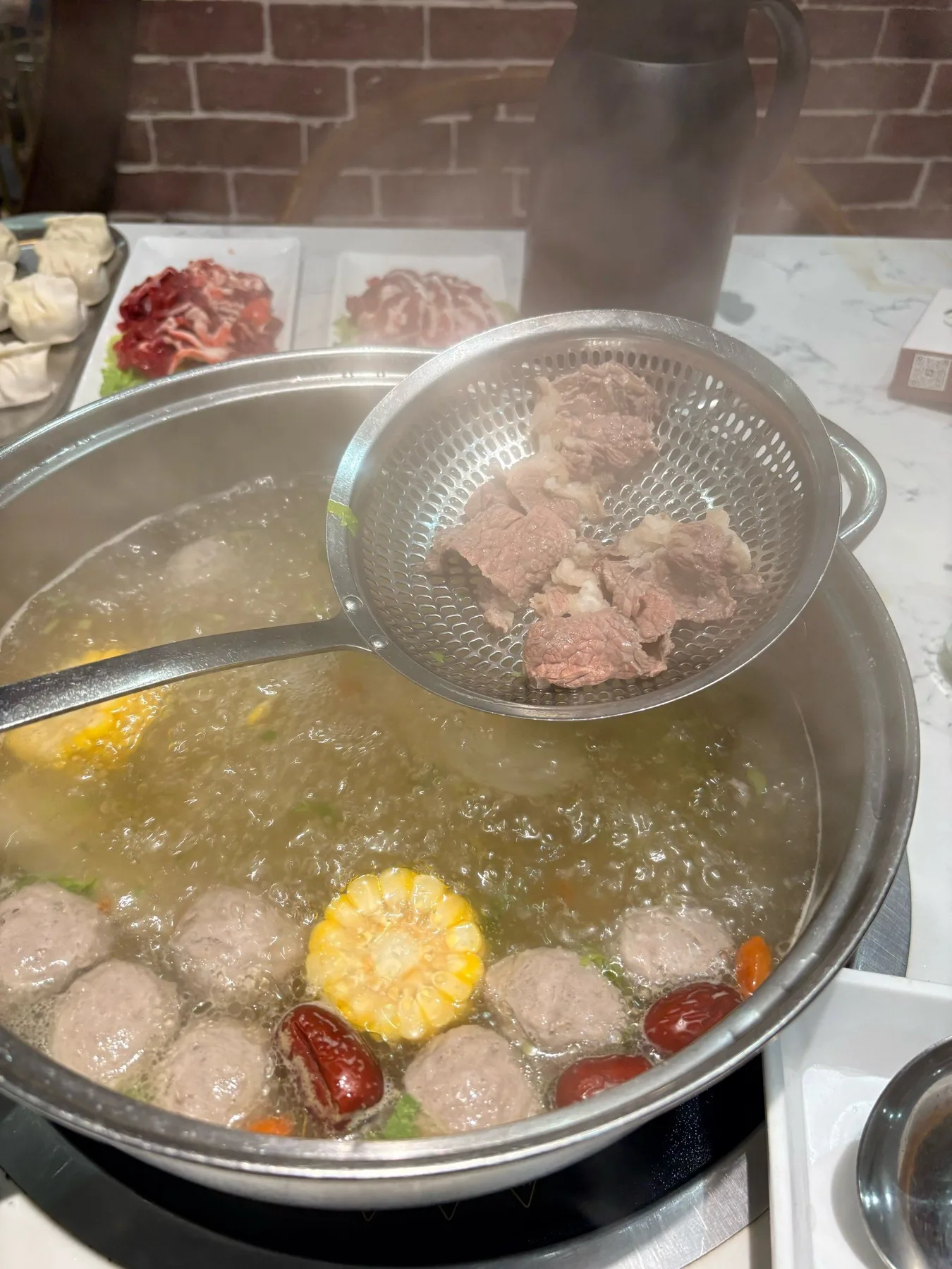 A photograph from the visit to Niuhui Beef Hotpot Restaurant (Haifeng Local Hot Seller)