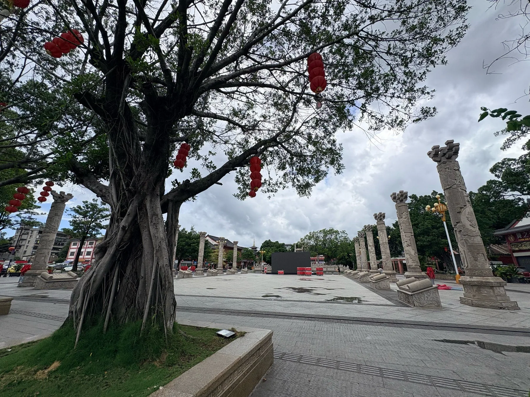 A photograph from the visit to Jieyang Ancient City