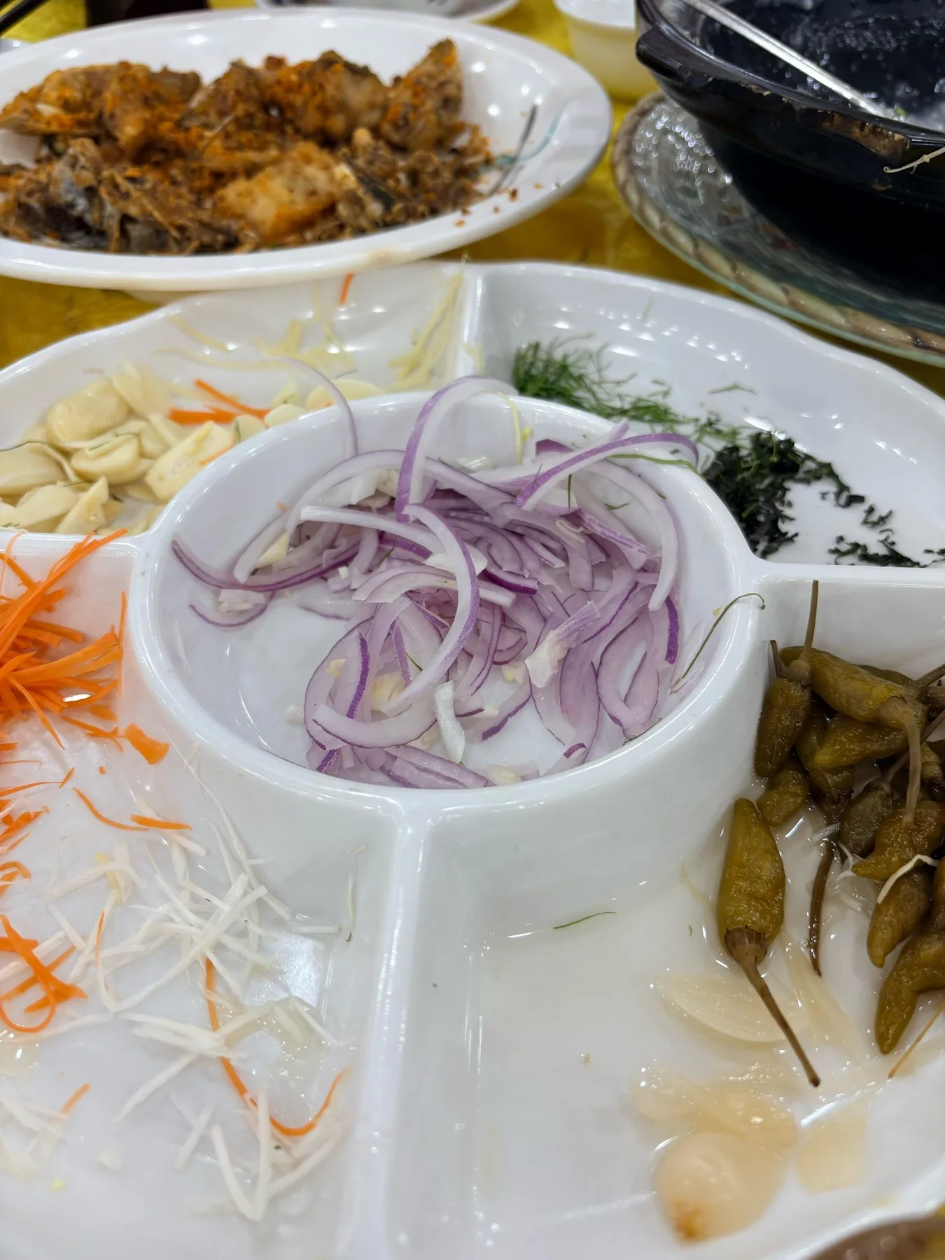 A photograph from the visit to Kangfuji Restaurant